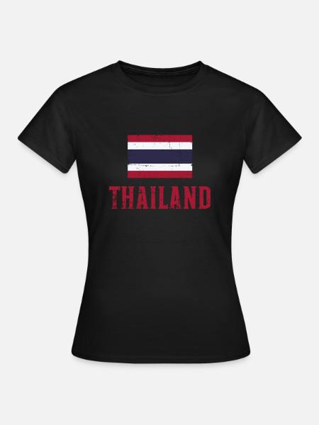 Thailand - Frauen T-Shirt - Schwarz