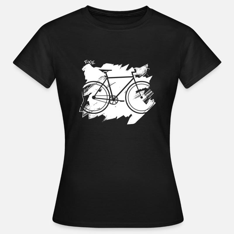 Bicycle Velo Fixie - Women's T-Shirt - black