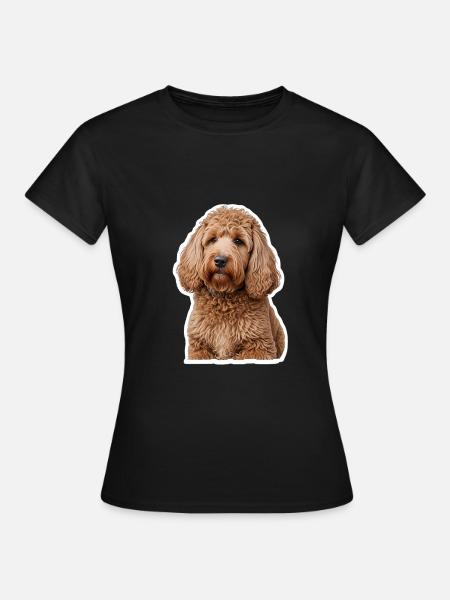 Pudel - Frauen T-Shirt - Schwarz