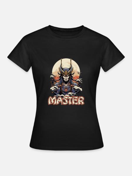 Samurai Japan Kultur Master - Frauen T-Shirt - Schwarz