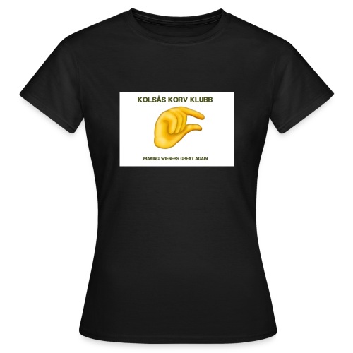 Kolsas Korv Klubb - T-skjorte for kvinner