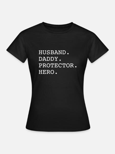 Papa - Frauen T-Shirt - Schwarz