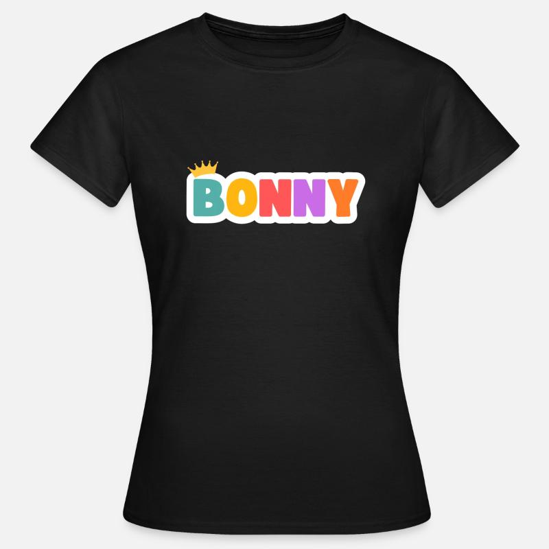 Bonny! Customizable - Women's T-Shirt - black