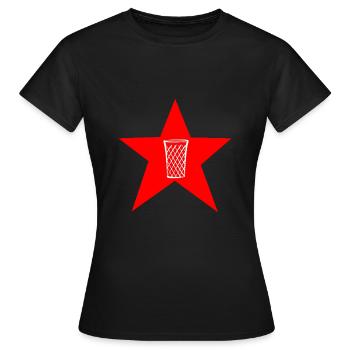 Cidre, Äbbelwoi, Bembel - T-shirt Femme - noir - Devant - AI Model Female 172 dark (172cm)