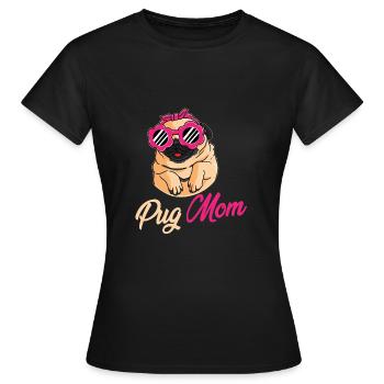 Carlin maman - T-shirt Femme - noir - Devant - AI Model Female 172 dark (172cm)