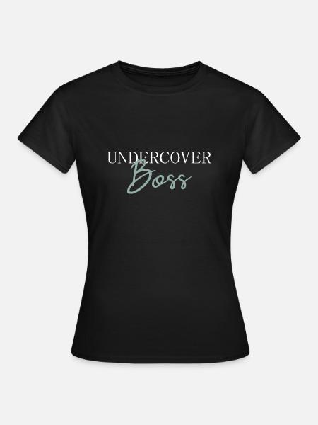 Undercover Boss - Women's T-Shirt - black
