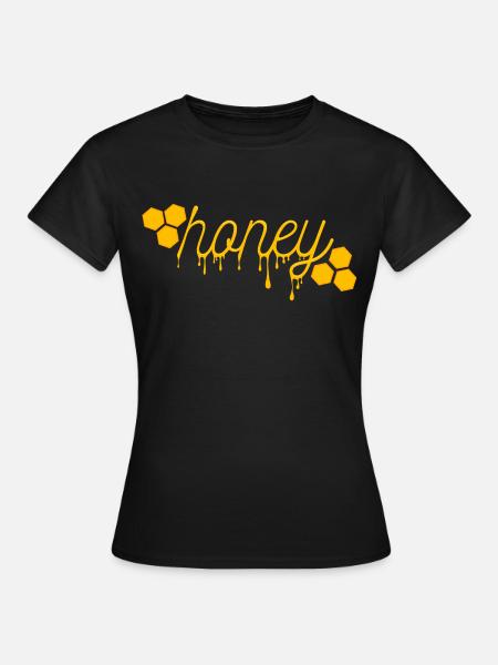 Honey Shirt ● Flowing Honey ● Gift - Women's T-Shirt - black