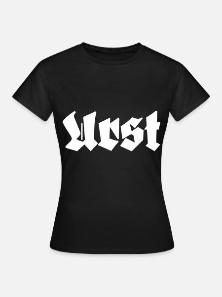 Urst Ostdeutsch Ossi Spruch - Frauen T-Shirt - Schwarz