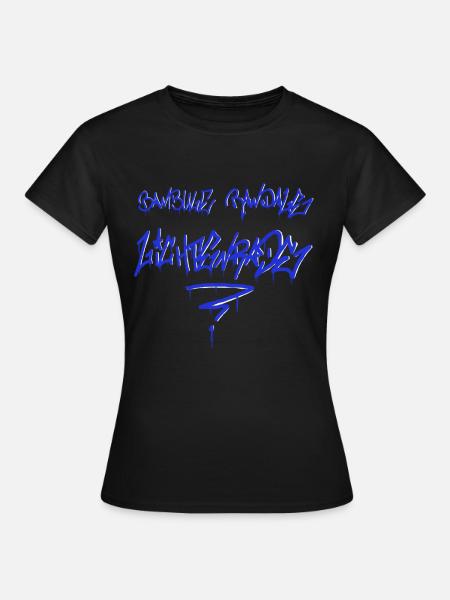 Bambule Randale Lichtenrade Graffiti - Frauen T-Shirt - Schwarz