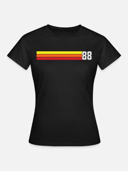 Retro 1988 t-shirt 88 vintage 1988 - Women's T-Shirt - black