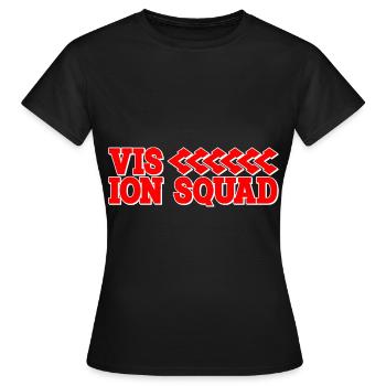 Escouade Vision 5 - T-shirt Femme - noir - Devant - AI Model Female 172 dark (172cm)