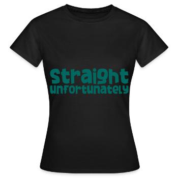 Droit Malheureusement 2 - T-shirt Femme - noir - Devant - AI Model Female 172 dark (172cm)