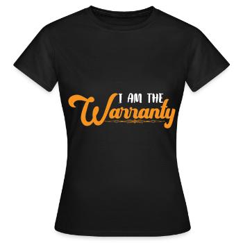 Je suis la garantie 20 - T-shirt Femme - noir - Devant - AI Model Female 172 dark (172cm)