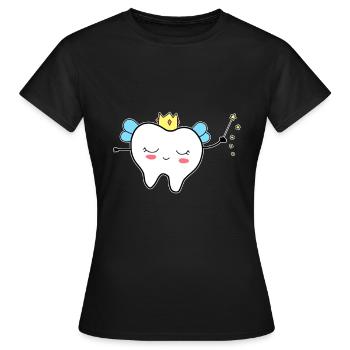 Tooth Fairy - Women's T-Shirt - black - Front - AI Model Female 172 dark (172cm)