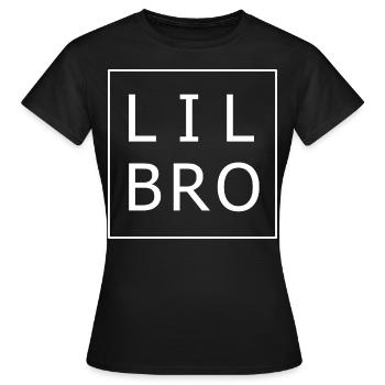 LIL BRO - Frauen T-Shirt - Schwarz - Vorne - AI Model Female 172 dark (172cm)