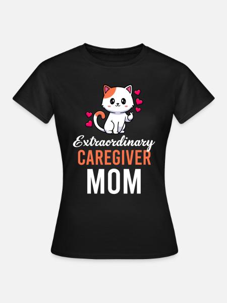 Außergewöhnliche Pflegekraft Mutter - Frauen T-Shirt - Schwarz