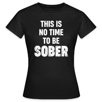 Ich Tat Es Nicht, Aber Wenn Ich Es Tat, War Ich - Frauen T-Shirt - Schwarz - Vorne - AI Model Female 172 dark (172cm)