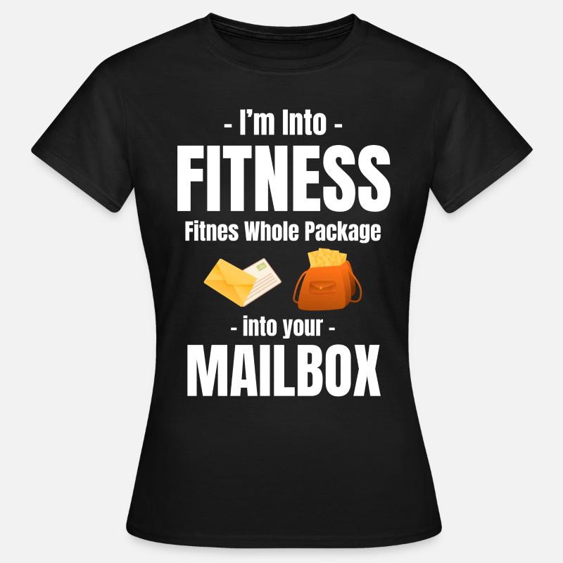 Je suis dans le forfait complet de remise en forme de remise en forme - T-shirt Femme - noir