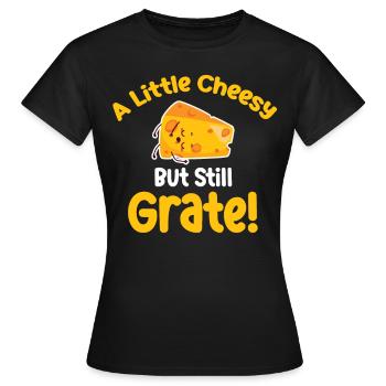 Ein Bisschen Kitschig, Aber Trotzdem Rost! - Frauen T-Shirt - Schwarz - Vorne - AI Model Female 172 dark (172cm)