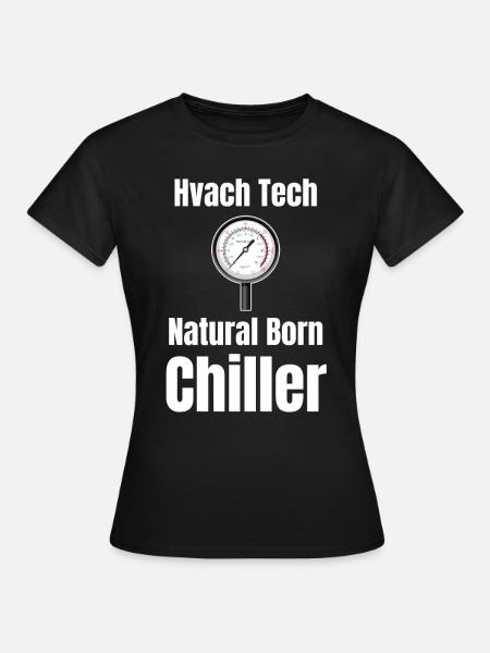 Hvac Tech Technician - Frauen T-Shirt - Schwarz