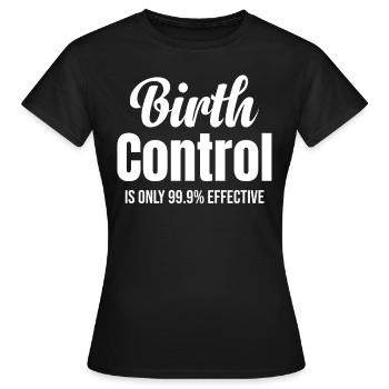 Ne rendons pas un bébé drôle. - T-shirt Femme - noir - Devant - AI Model Female 172 dark (172cm)