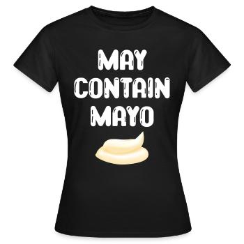 Can Mayo Funny Tomato Sweet Relish Dressing - T-shirt Femme - noir - Devant - AI Model Female 172 dark (172cm)