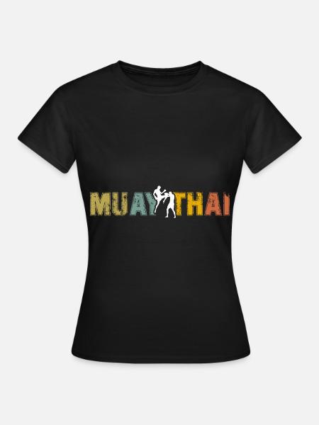 Muay Thai - Frauen T-Shirt - Schwarz