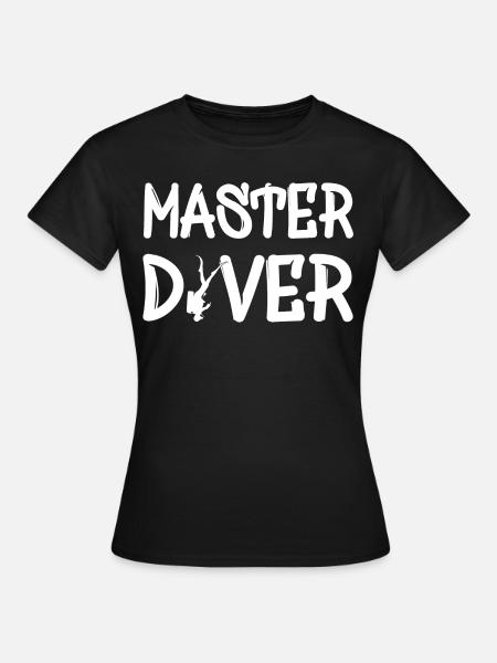 Master Diver - Frauen T-Shirt - Schwarz