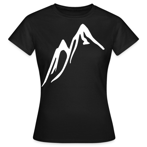 Berg VIT - T-shirt dam