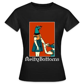 Du kannst nicht widerstehen - Frauen T-Shirt - Schwarz - Vorne - AI Model Female 172 dark (172cm)