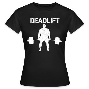 Deadlift 3 - Frauen T-Shirt - Schwarz - Vorne - AI Model Female 172 dark (172cm)