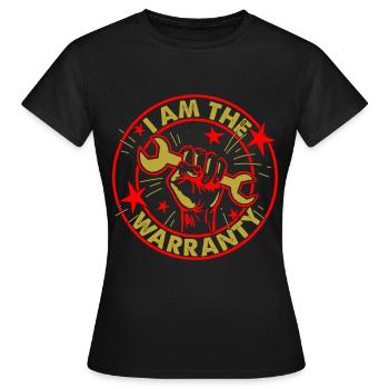 Je suis la garantie 5 - T-shirt Femme - noir - Devant - AI Model Female 172 dark (172cm)