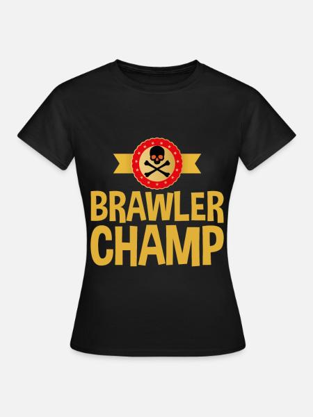 Brawler Champ 2 - Frauen T-Shirt - Schwarz