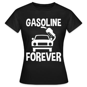 Gasoline Forever 2 - Women's T-Shirt - black - Front - AI Model Female 172 dark (172cm)