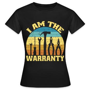Je suis la garantie 11 - T-shirt Femme - noir - Devant - AI Model Female 172 dark (172cm)