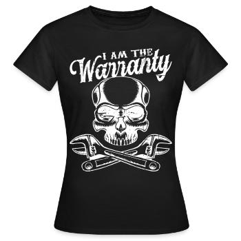 Je suis la garantie 9 - T-shirt Femme - noir - Devant - AI Model Female 172 dark (172cm)