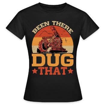 Été là creusé que 5 - T-shirt Femme - noir - Devant - AI Model Female 172 dark (172cm)
