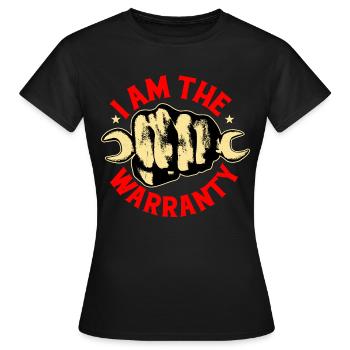 Je suis la garantie 17 - T-shirt Femme - noir - Devant - AI Model Female 172 dark (172cm)