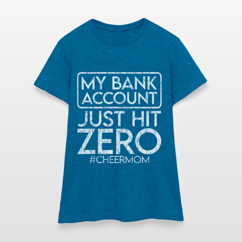 Mon compte bancaire vient d’atteindre zéro 3 T-shirt Femme