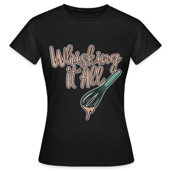 Fouetter le tout 2 - T-shirt Femme - noir - Devant - AI Model Female 172 dark (172cm)