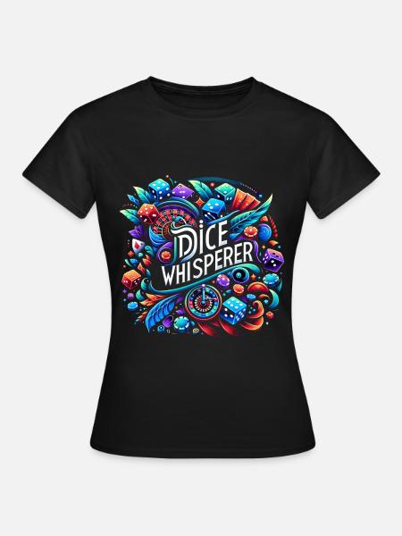 Dice Whisperer 6 - Frauen T-Shirt - Schwarz