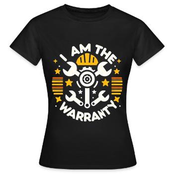 Je suis la garantie 41 - T-shirt Femme - noir - Devant - AI Model Female 172 dark (172cm)