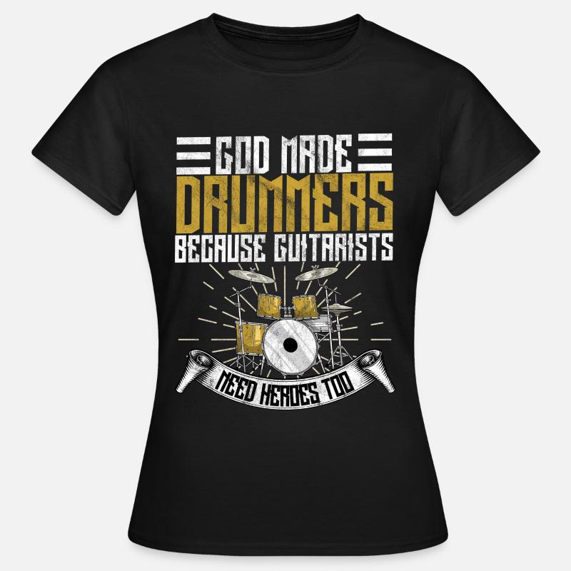 Drums - Women's T-Shirt - black
