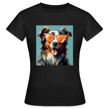 Berger Australien Cool - Berger Australien - T-shirt Femme - noir - Devant - AI Model Female 172 dark (172cm)