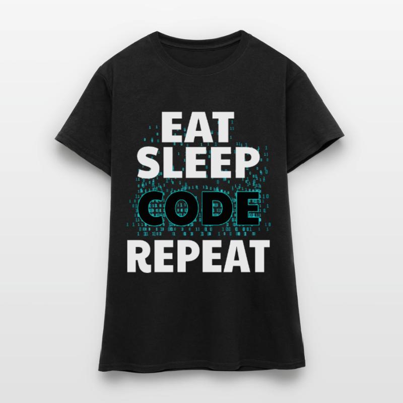 Eat Sleep Code Computer Science Programming Nerd Java Women's T-Shirt