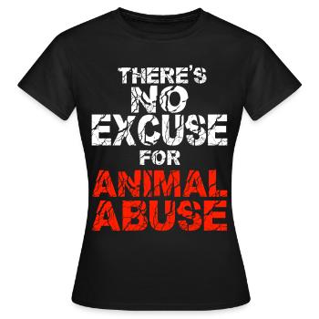 Expérimentation animale Cruauté envers les animaux Abolir le laboratoire expérimental - T-shirt Femme - noir - Devant - AI Model Female 172 dark (172cm)