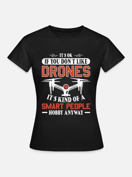 Drone Pilot Quadcopter. - T-shirt Femme - noir