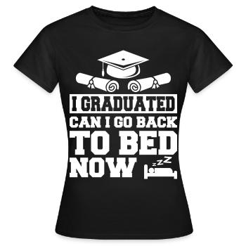 School Student Student Teacher - Women's T-Shirt - black - Front - AI Model Female 172 dark (172cm)