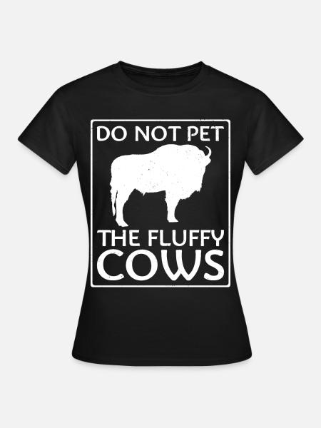 Bison Büffel Yellowstone Park - Frauen T-Shirt - Schwarz