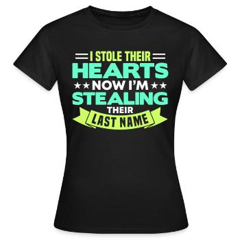 Adopts Adopts Foster Father Foster Mother - Women's T-Shirt - black - Front - AI Model Female 172 dark (172cm)